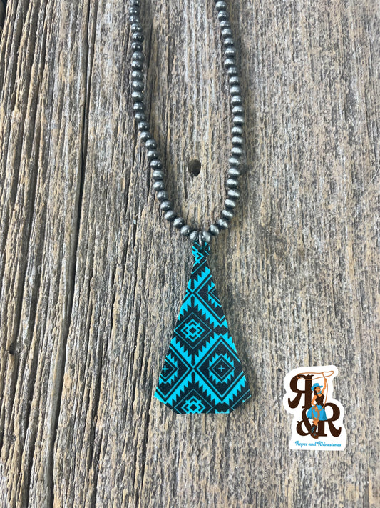 Aztec Tee Pee Earrings