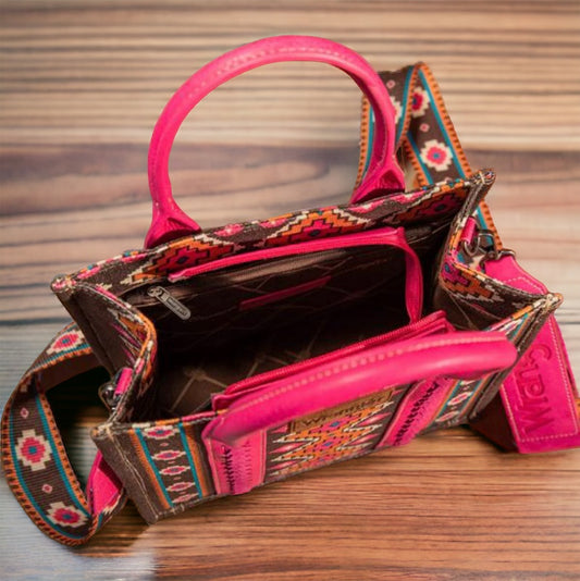 Montana West Wrangler Aztec Tote