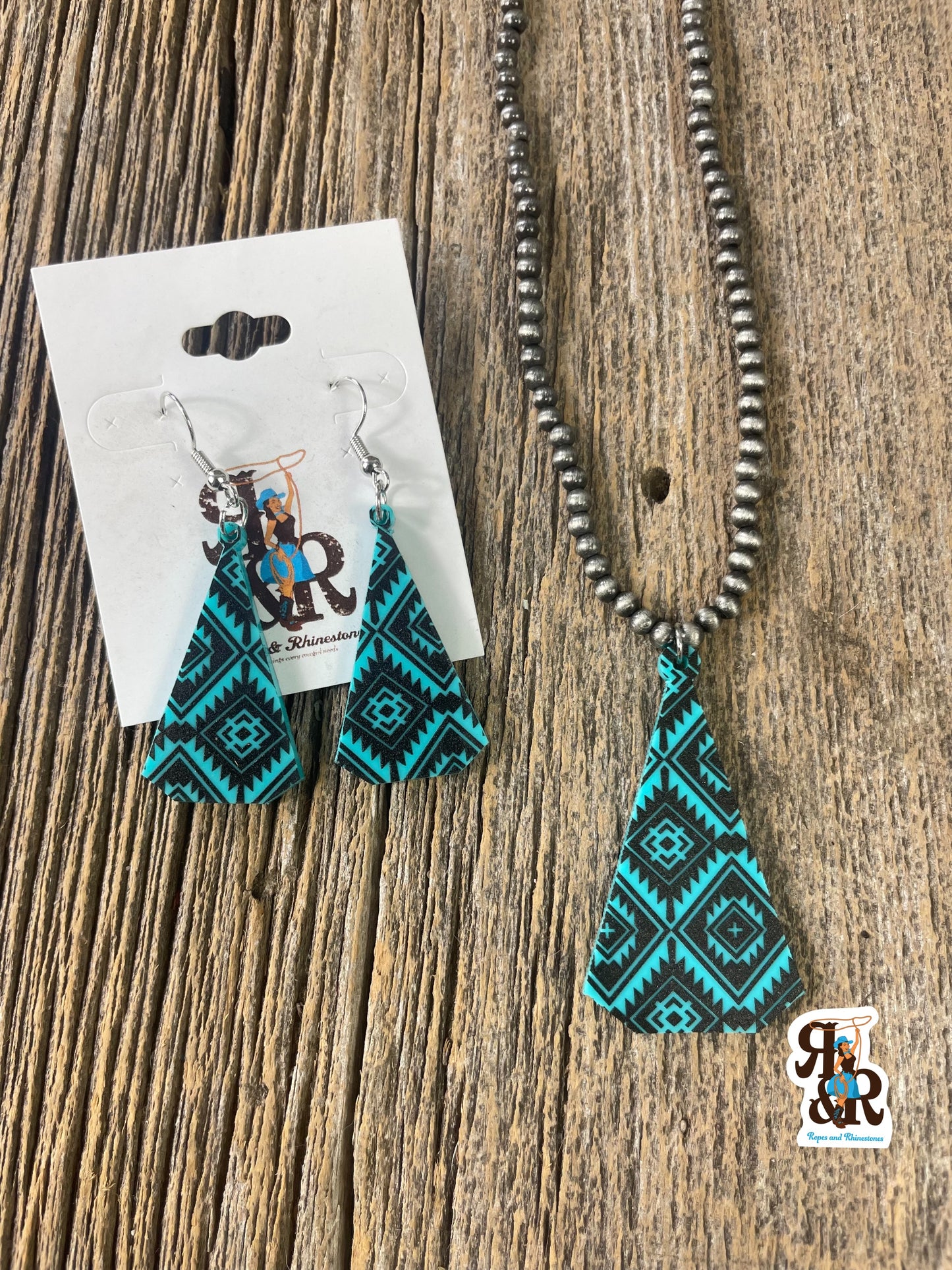 Aztec Teepee Necklace