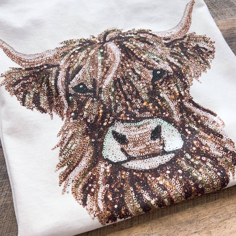 Highland Cow Comfort Tshirt