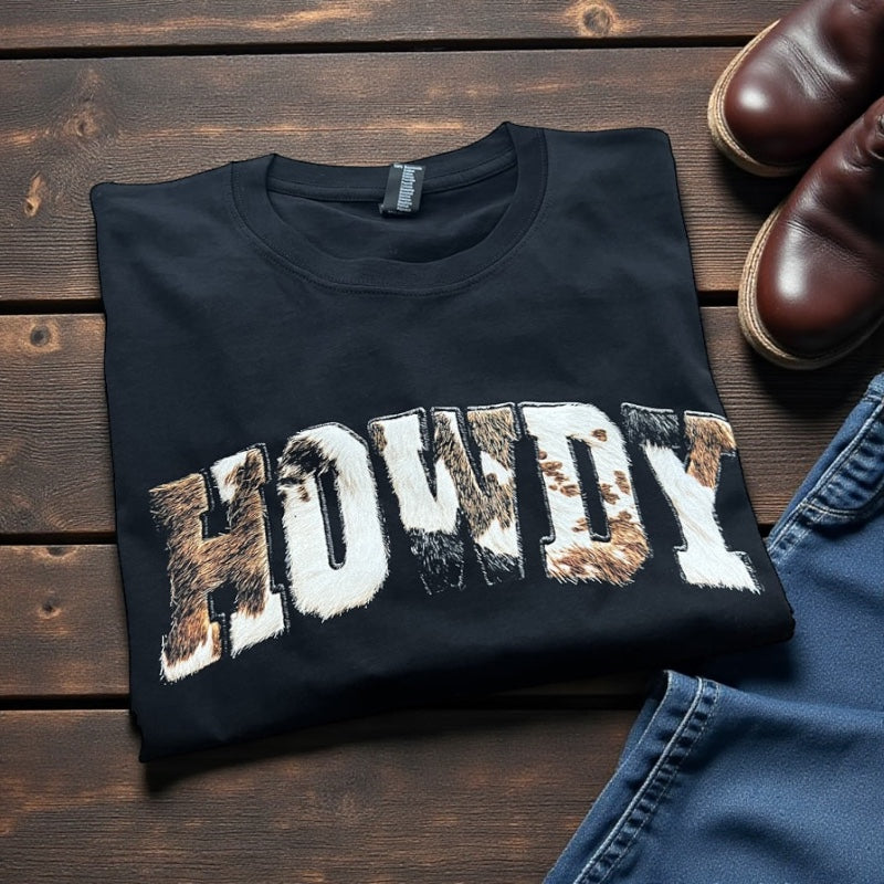 Howdy Cowprint Sweatshirt