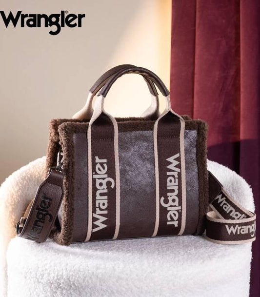 Wrangler Sherpa Small Tote Crossbody bag