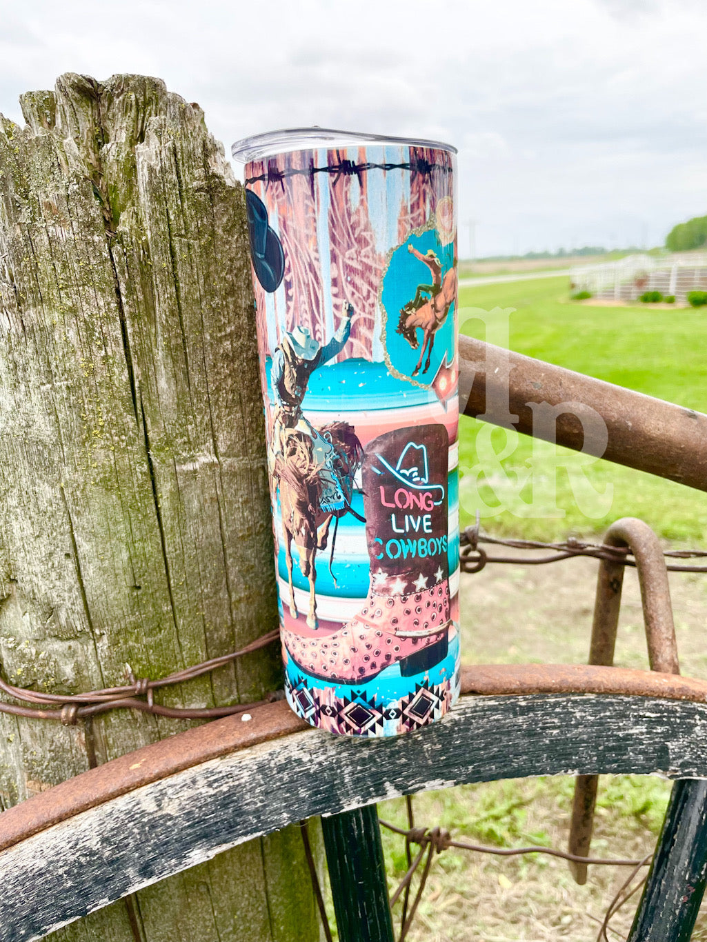 The World Needs More Cowboys Tumbler