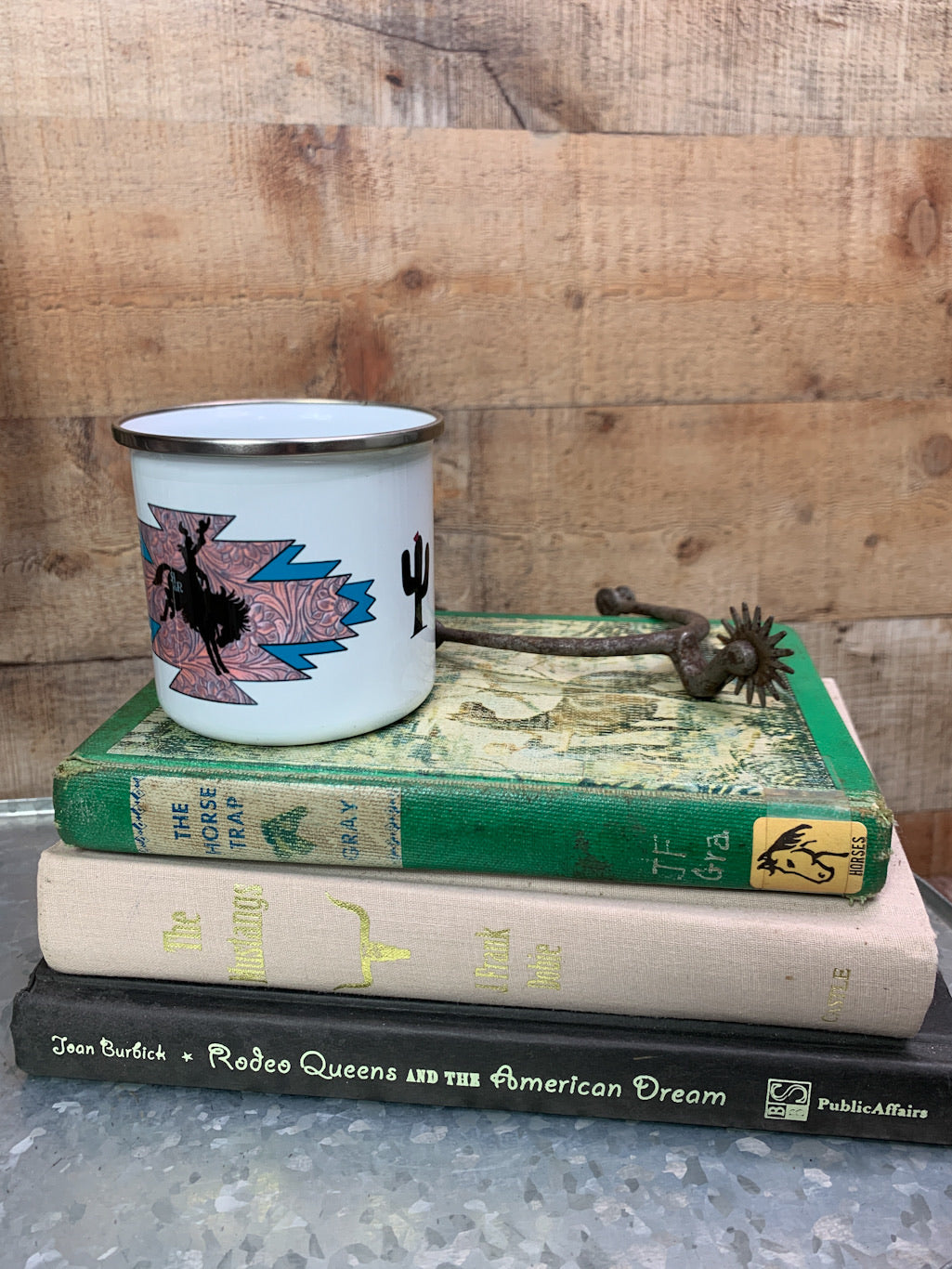 Cowgirl Bucking Bronc Camp Cup