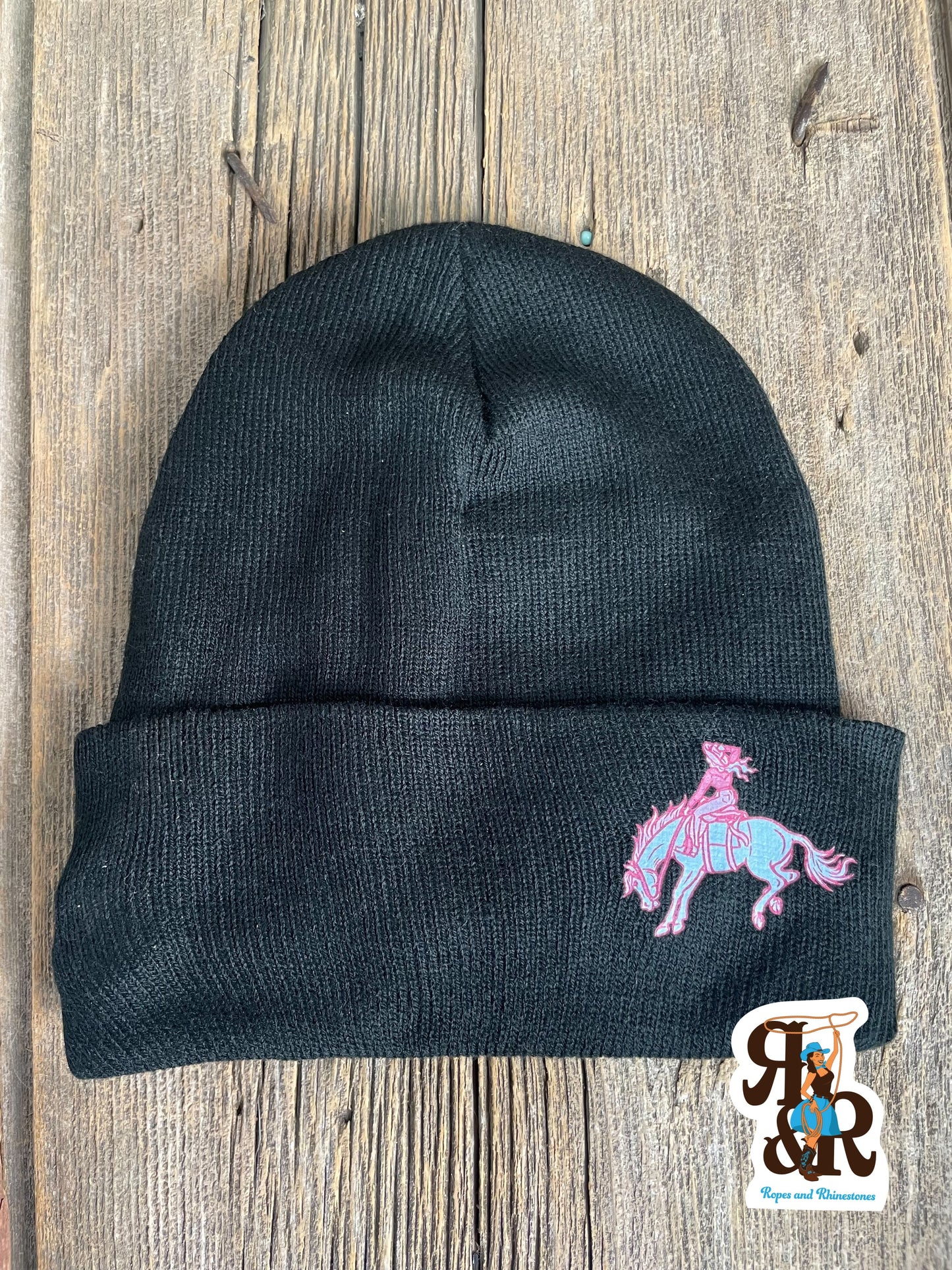 Winter Hat Fleece Lined Western Design