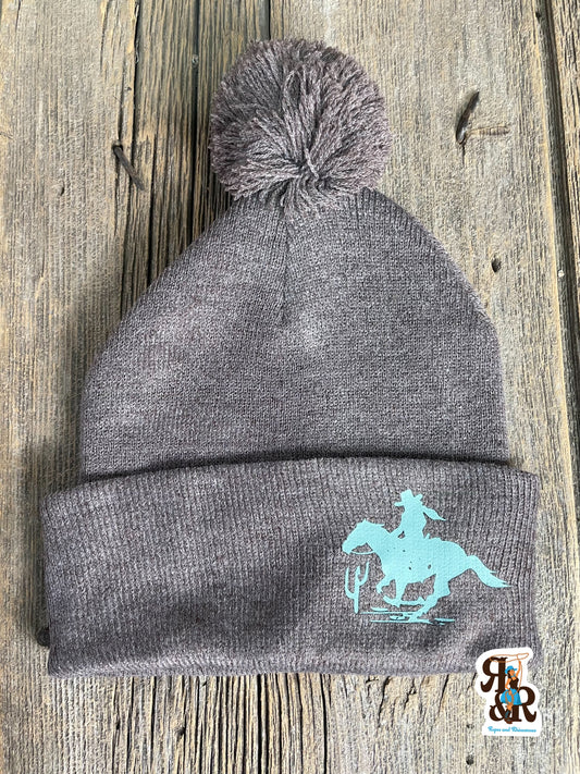 Winter Hat Pom Pom Western Design