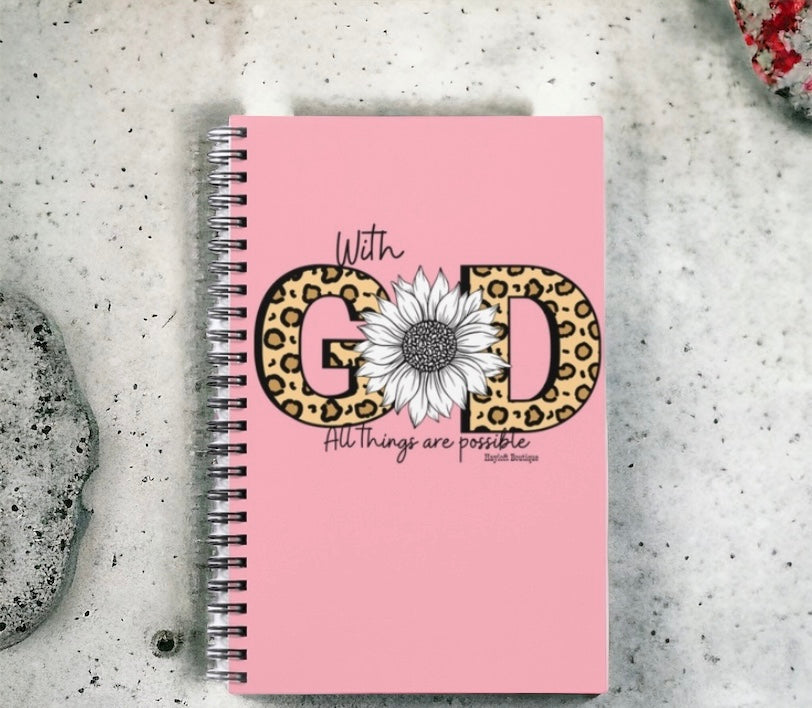 Western themed spiral notebooks