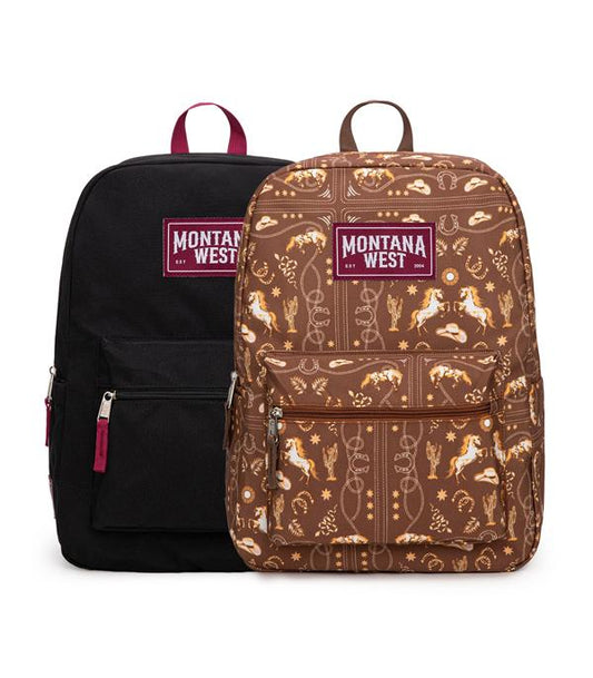 Montana West 2-pc western backpack