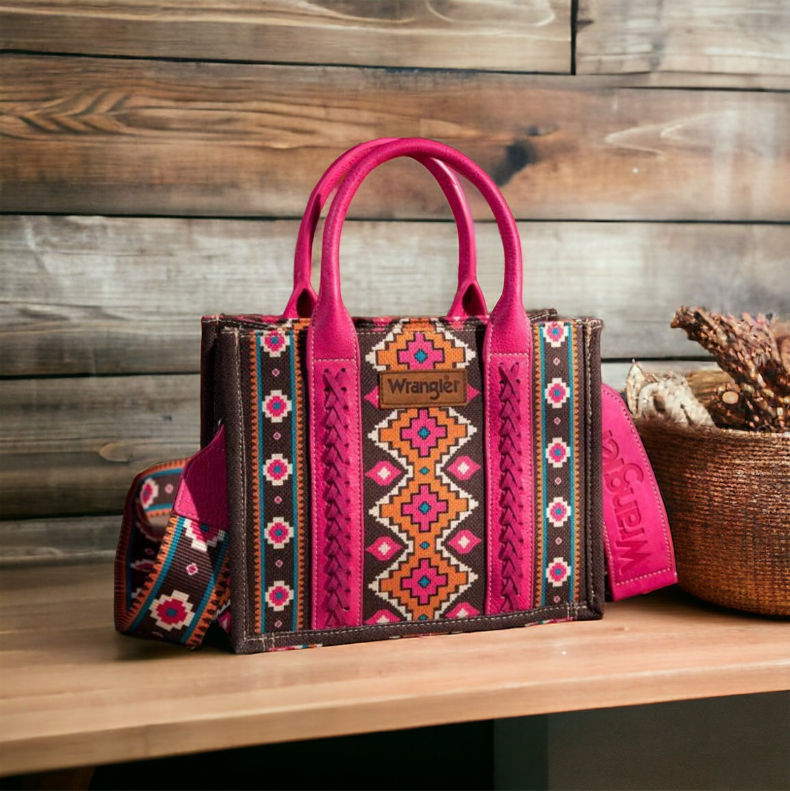Montana West Wrangler Aztec Tote