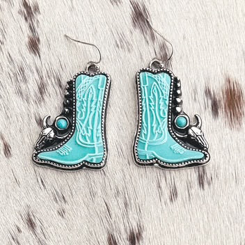 Cowgirl Boot Earring
