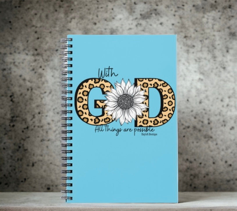 Western themed spiral notebooks