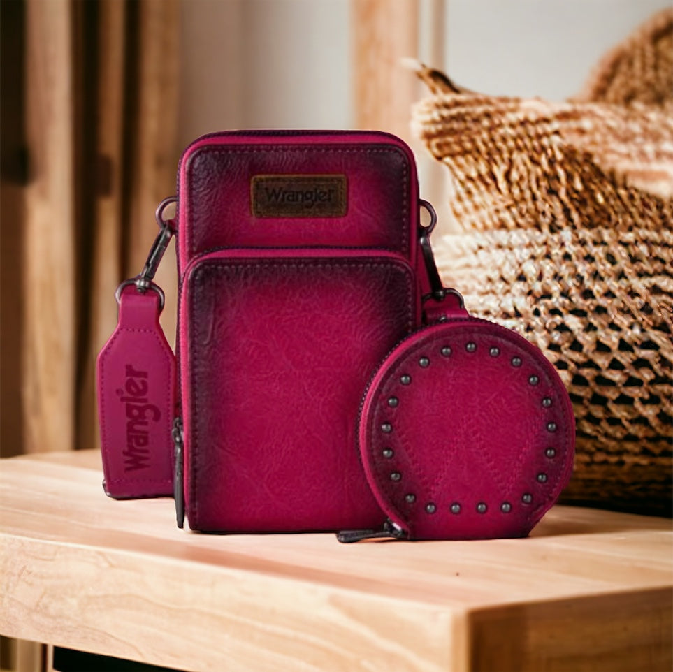 Wrangler Cellphone Crossbody Bag