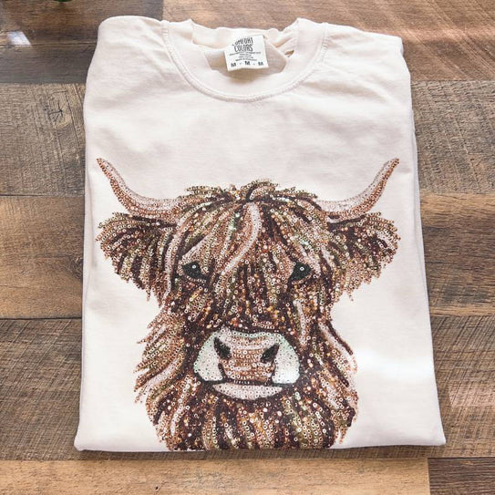 Highland Cow Comfort Tshirt