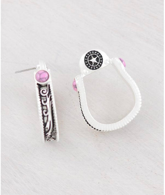 Boot Stirup earrings
