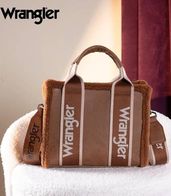 Wrangler Sherpa Small Tote Crossbody bag