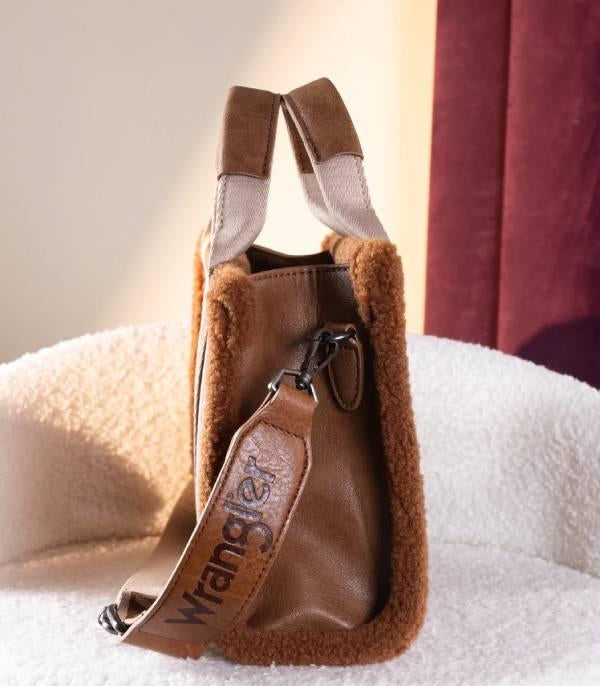 Wrangler Sherpa Small Tote Crossbody bag