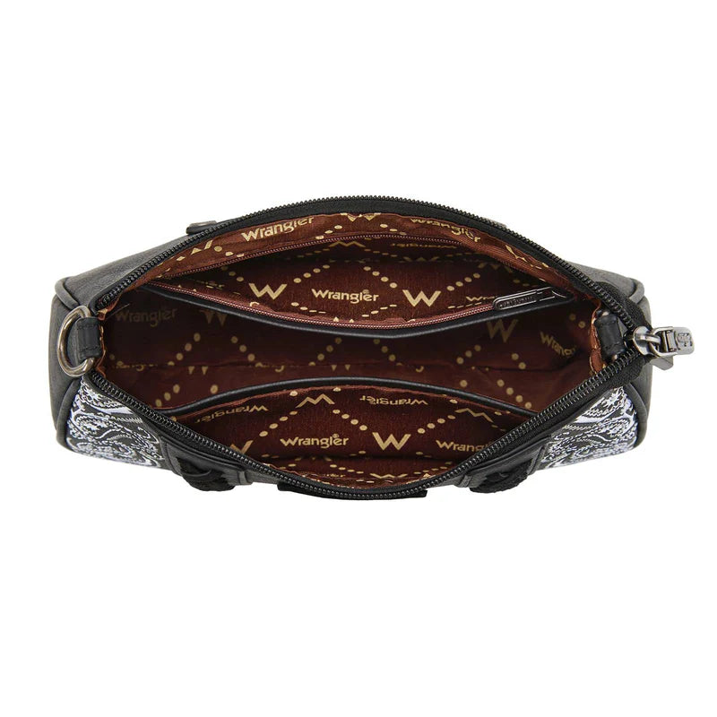 Wrangler paisley print shoulder bag