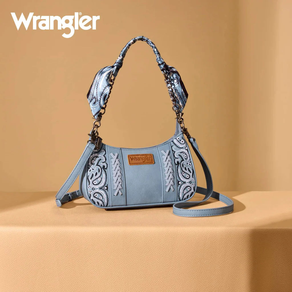 Wrangler paisley print shoulder bag