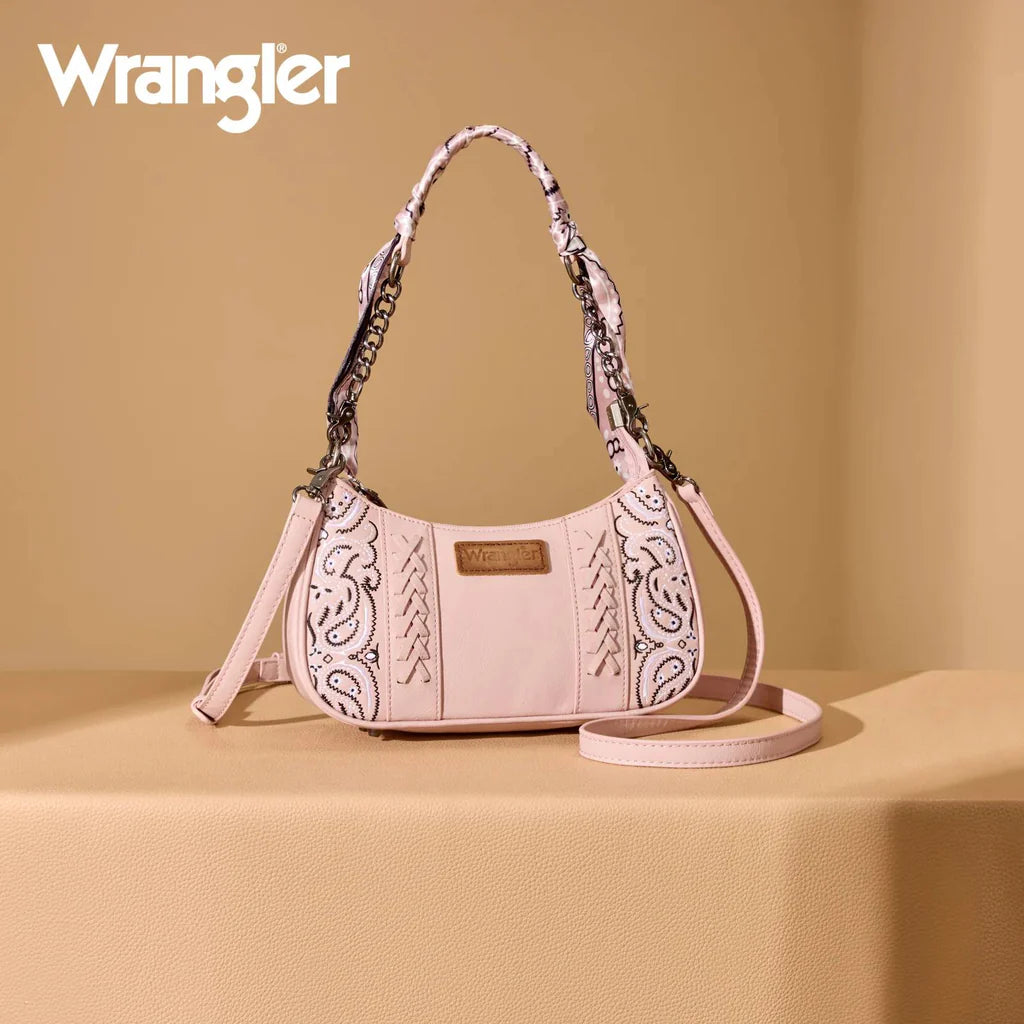 Wrangler paisley print shoulder bag