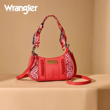 Wrangler paisley print shoulder bag