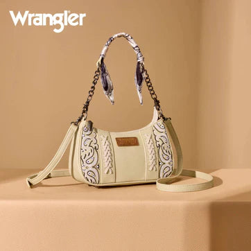 Wrangler paisley print shoulder bag