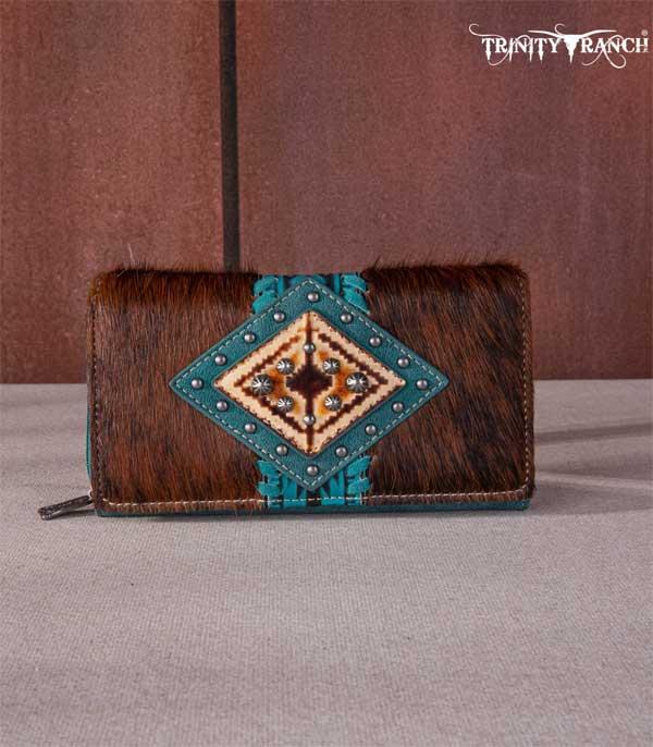 Trinity Ranch Cowhide Leather Wallet
