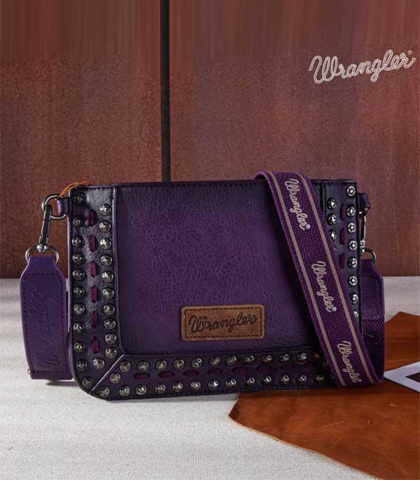 Wrangler Studded Wristlet Crossbody