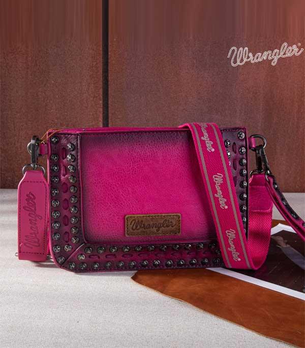 Wrangler Studded Wristlet Crossbody