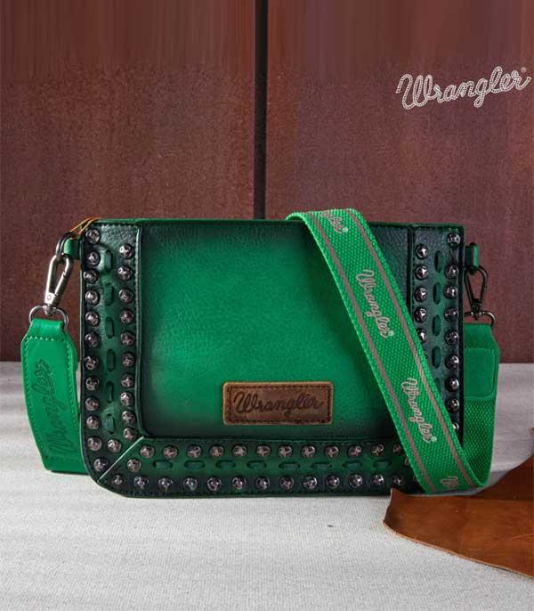 Wrangler Studded Wristlet Crossbody