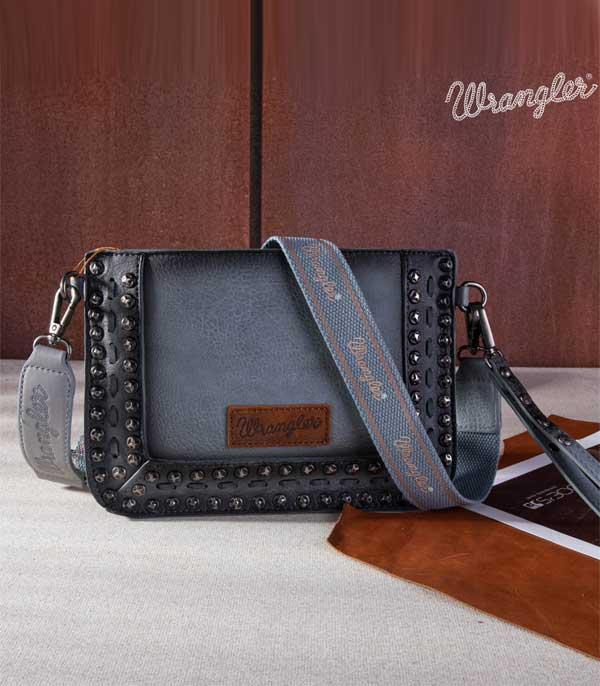 Wrangler Studded Wristlet Crossbody