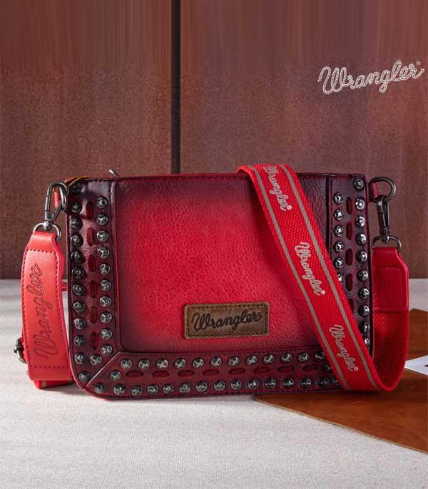 Wrangler Studded Wristlet Crossbody