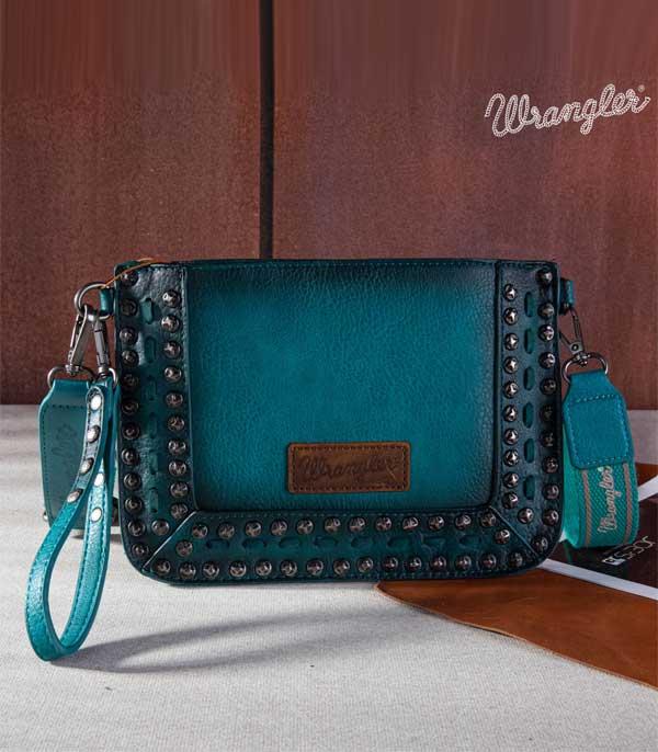Wrangler Studded Wristlet Crossbody
