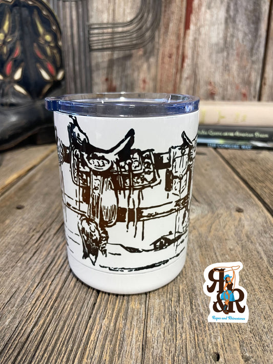 Saddles On The Fence Handle Cup