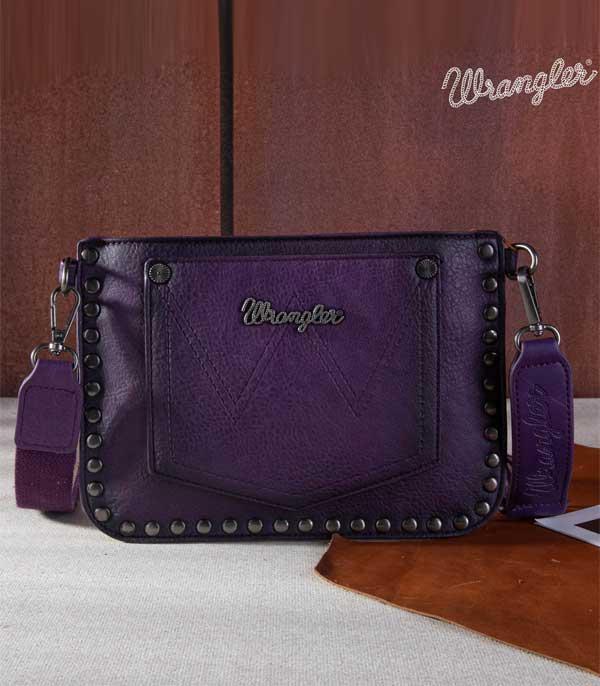 Wrangler Studded Wristlet Crossbody